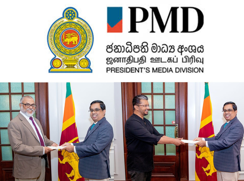  Chandana Sooriyabandara appointed as the Media Advisor to the President, Anuruddha Lokuhapuarachchi appointed as the Director of International Media and Strategic Communications